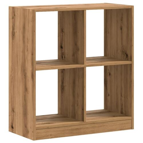 Skab 68,5x32x75 cm konstrueret træ egetræsfarve
