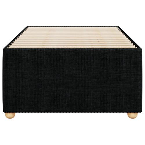 Sengeramme uden madras 90x190 cm stof sort