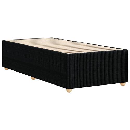 Sengeramme uden madras 90x190 cm stof sort