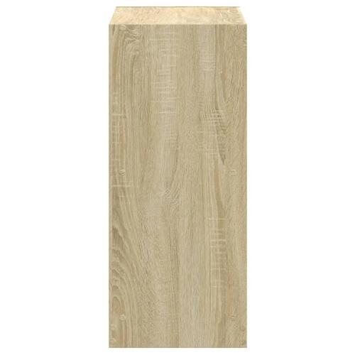 Skab 68,5x32x75 cm konstrueret træ sonoma-eg