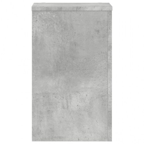 Plantestativer sæt af 2 - 30×30×50 cm i konstrueret træ, betongrå