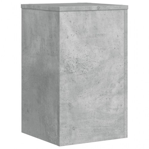Plantestativer sæt af 2 - 30×30×50 cm i konstrueret træ, betongrå
