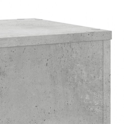 Plantestativer sæt af 2 - 30×30×50 cm i konstrueret træ, betongrå