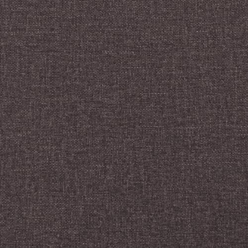 Sengeramme uden madras 160x200 cm stof mørkebrun