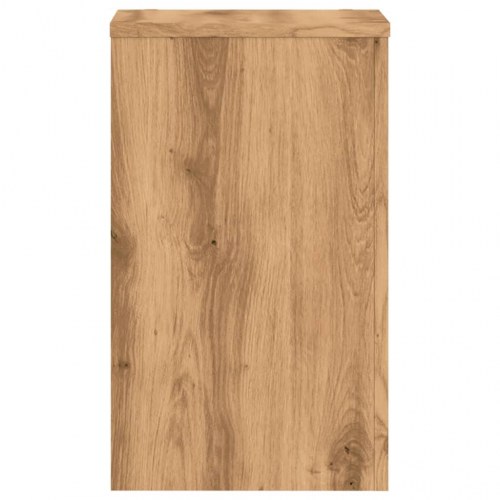 Plantestativer 2 stk. 30×30×50 cm - konstrueret træ, egetræsfarvet