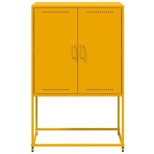 Tv-bord 68x39x60,5 cm stål antracitgrå