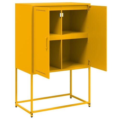Tv-bord 68x39x60,5 cm stål antracitgrå