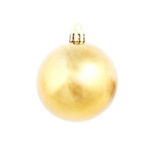 Julekuglesæt 100 stk. 3/4/6 cm brun/bronzefarvet/guldfarvet