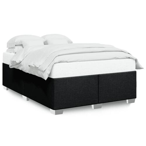 Sengeramme uden madras 160x200 cm stof sort
