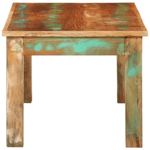 Sofabord 100x55x45 cm massivt genbrugstræ