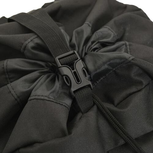 Vandretaske 80 l oxfordstof sort