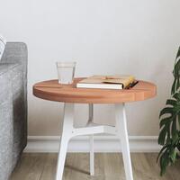 Bordplade Ø40x2,5 cm rund massivt bøgetræ