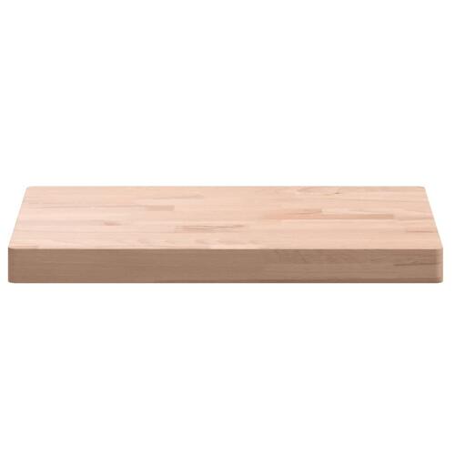 Skærebræt 50x35x4 cm massivt bøgetræ