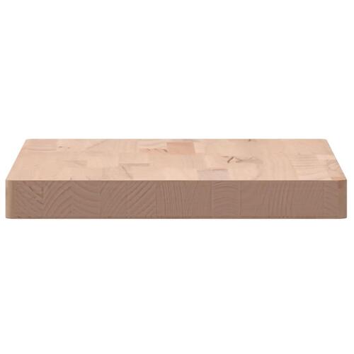 Skærebræt 50x35x4 cm massivt bøgetræ