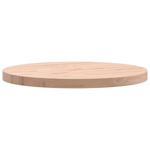 Bordplade Ø40x2,5 cm rund massivt bøgetræ