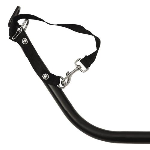 Cykeltrailer oxfordstof og jern orange