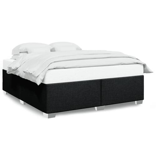 Sengeramme uden madras 180x200 cm stof sort
