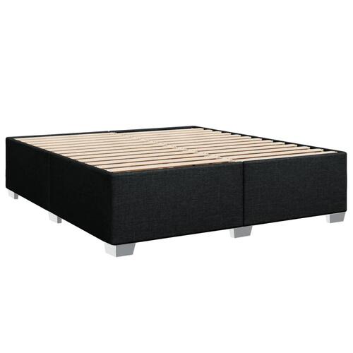 Sengeramme uden madras 180x200 cm stof sort