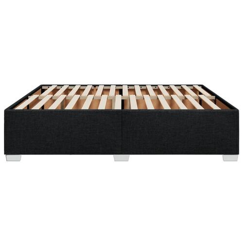 Sengeramme uden madras 180x200 cm stof sort