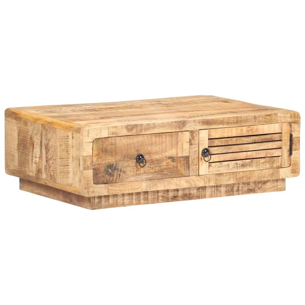 Sofabord 90x60x29 cm ru mangotræ
