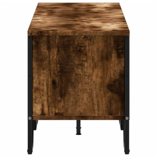 Tv-bord 180x34x41 cm konstrueret træ røget egetræsfarve