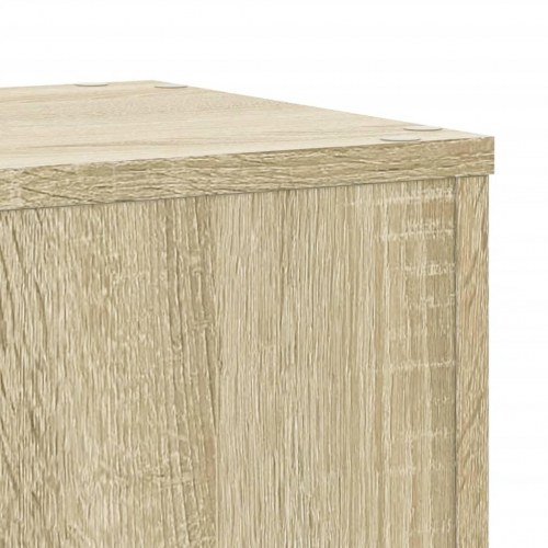 Plantestativer sæt af 2 - 30×30×50 cm i konstrueret træ, sonoma-eg