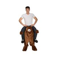 Kostume til voksne Ride-On Bjørn Onesize