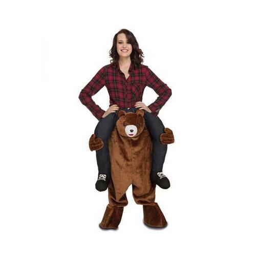 Kostume til voksne Ride-On Bjørn Onesize