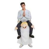 Kostume til voksne Ride-On Engel Onesize