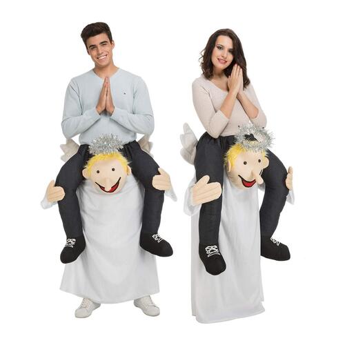 Kostume til voksne Ride-On Engel Onesize