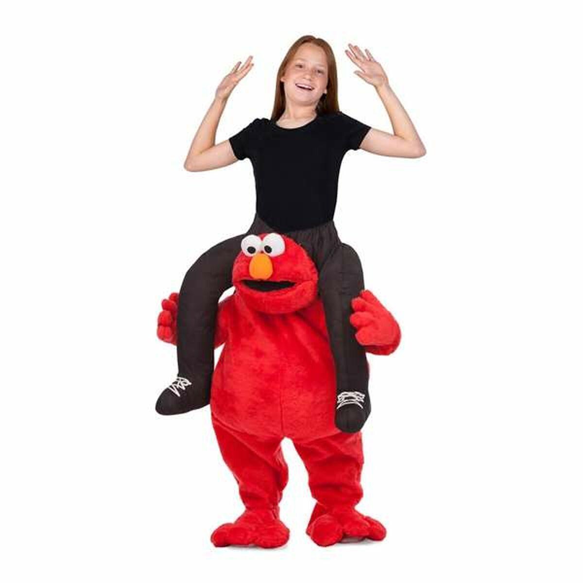 Børnekostume Elmo Ride-On - Rød Onesize S