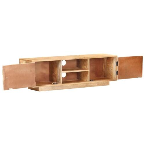 Tv-skab 116x30x35 cm massivt mangotræ