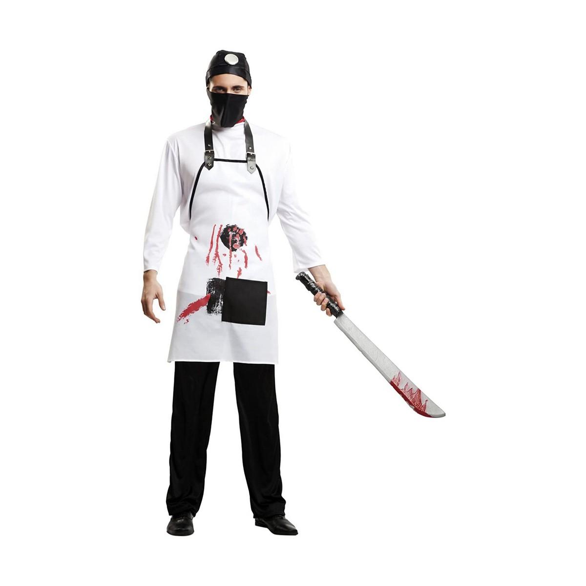 Kostume til voksne - Doctor Killer M/L (4 dele)
