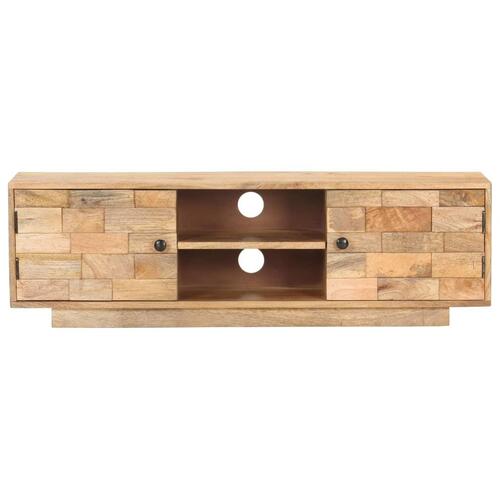Tv-skab 116x30x35 cm massivt mangotræ