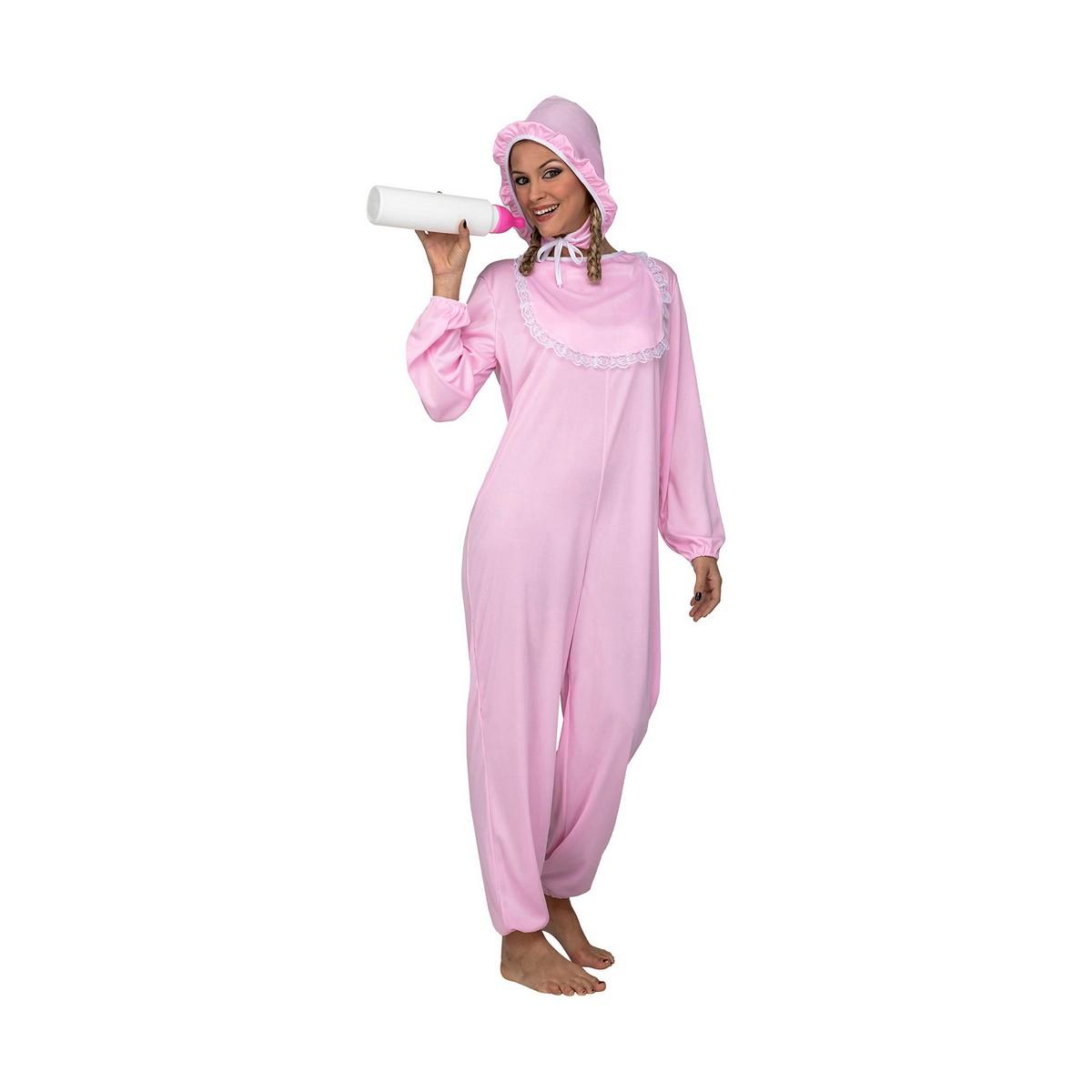 Kostume til voksne - Pink Baby (M/L)