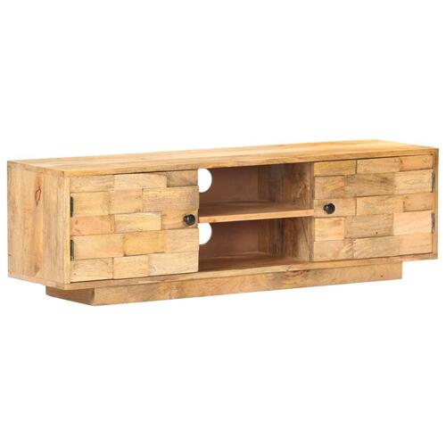Tv-skab 116x30x35 cm massivt mangotræ