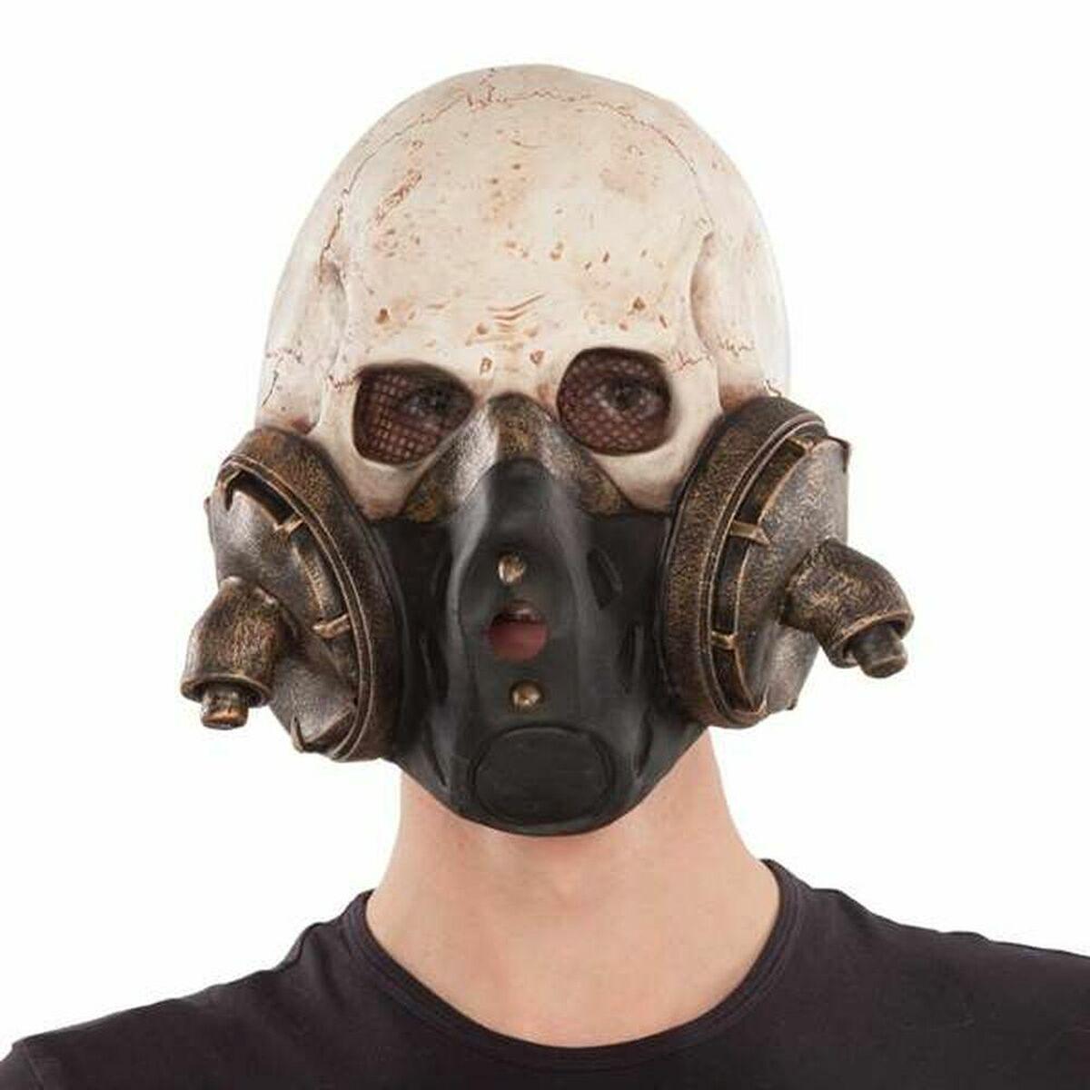 - Kranium maske i latex, Onesize billede