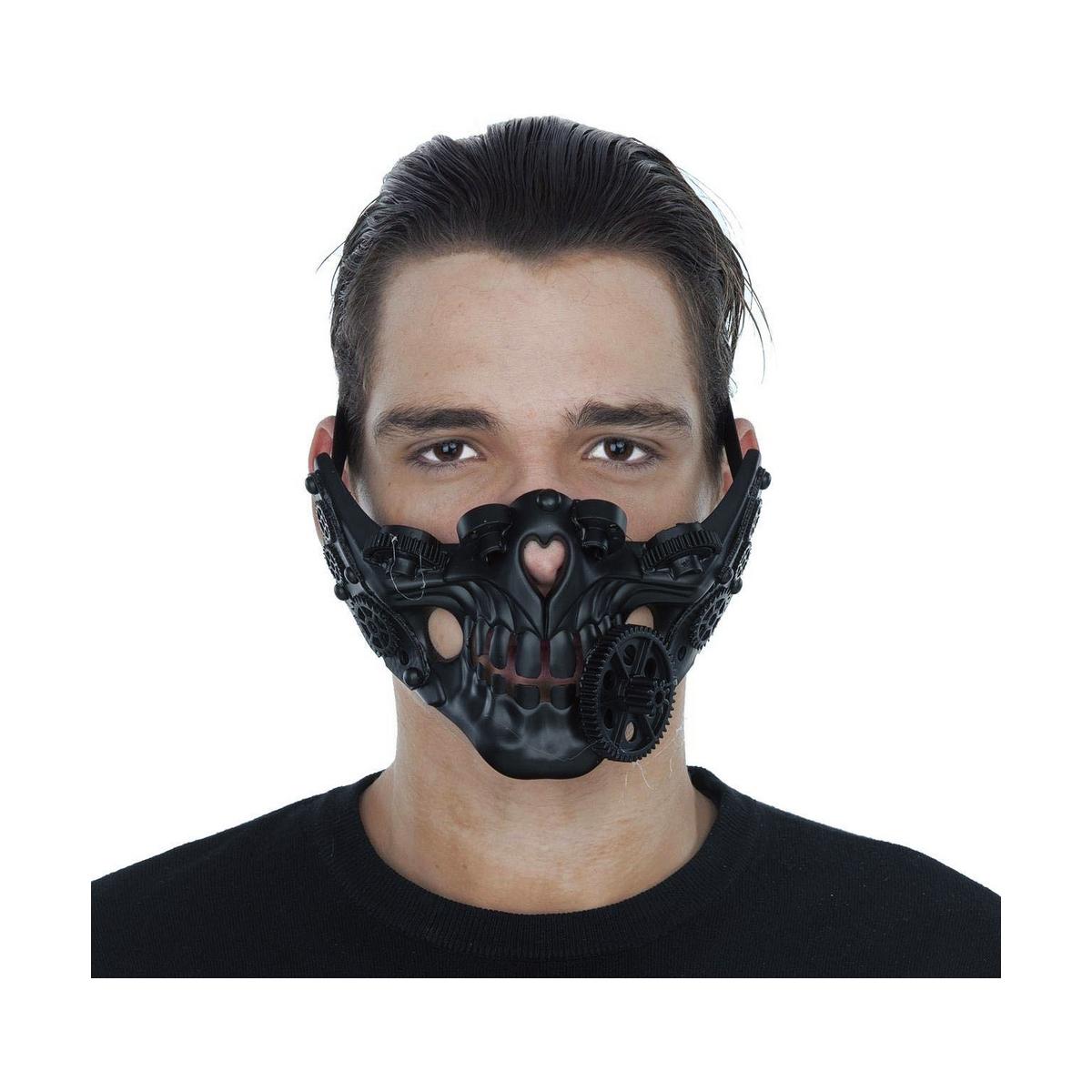 Maske Sort Onesize Steampunk