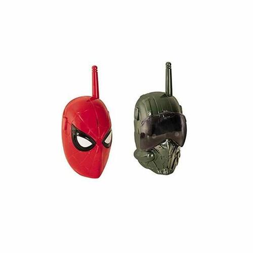 Walkie-talkie Spider-Man Rød 2 enheder