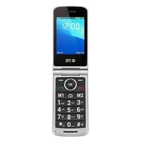 Mobiltelefon til ældre mennesker SPC Sort