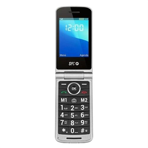 Mobiltelefon til ældre mennesker SPC Sort