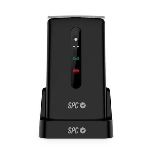 Mobiltelefon til ældre mennesker SPC Sort