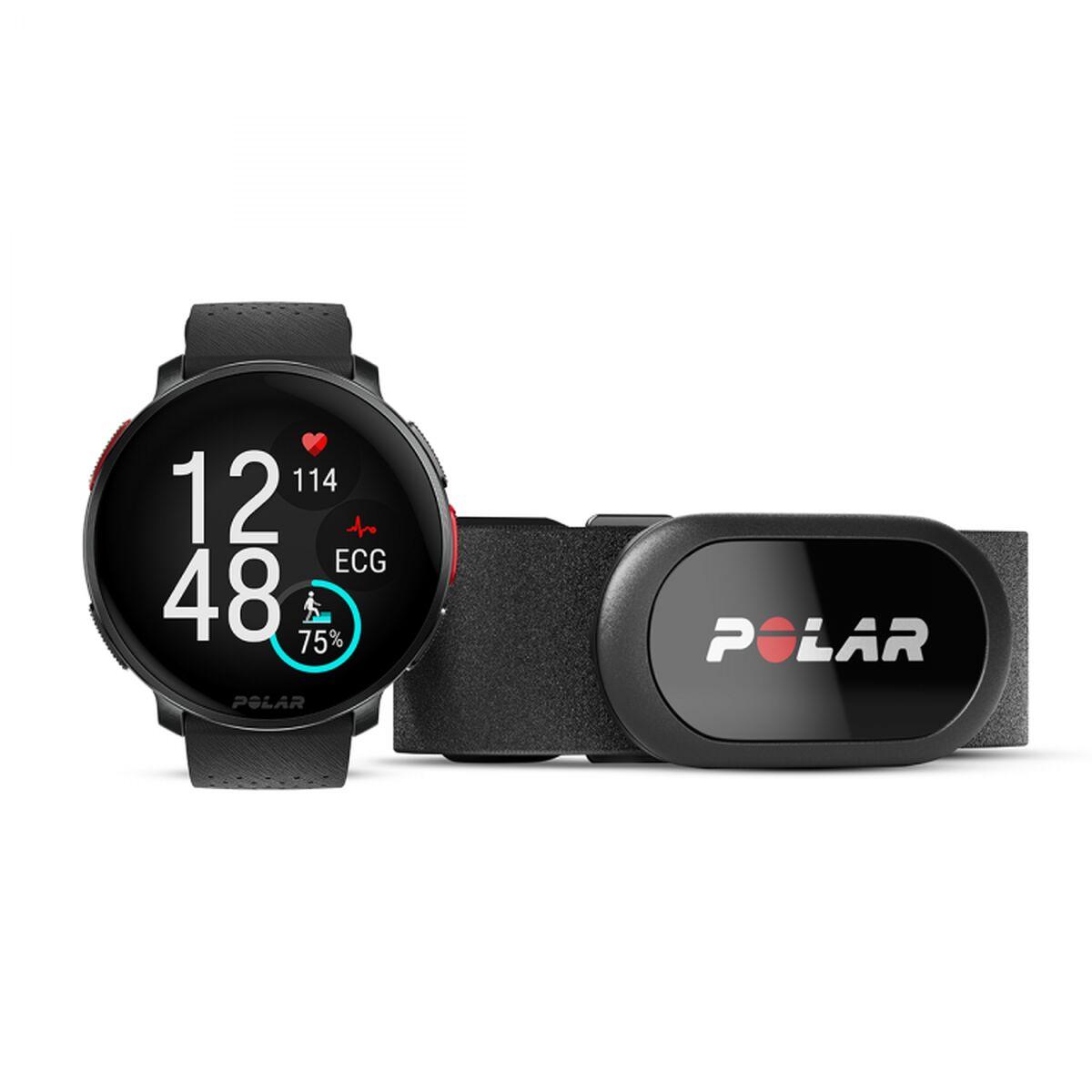 Polar Vantage V3 smartwatch - sort rem, 1,39" billede