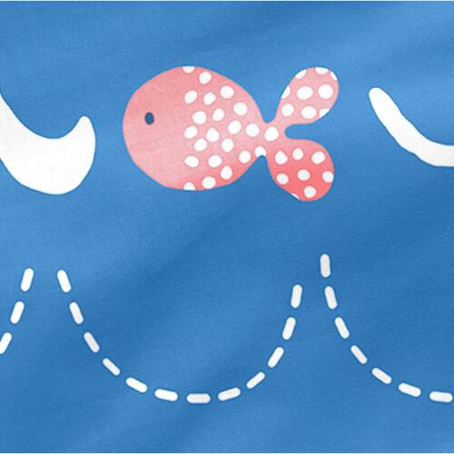 Pudebetræk HappyFriday Moshi Moshi Sea Life Multifarvet 80 x 80 cm