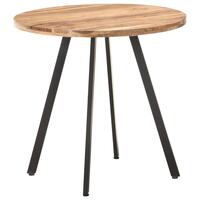 Spisebord 80 cm massivt akacietræ