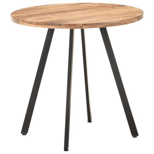 Spisebord 80 cm massivt akacietræ