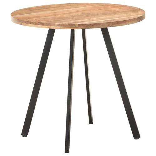 Spisebord 80 cm massivt akacietræ