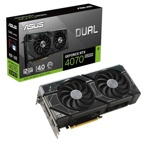 Grafikkort Asus Dual RTX 4070 SUPER 12 GB GDDR6X