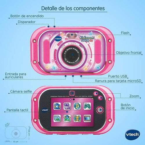 Børns digitalkamera Vtech Kidizoom Touch 5 Mpx 3,5"