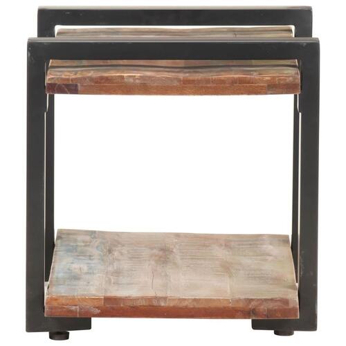 Tv-skab 90x40x40 cm massivt genbrugstræ